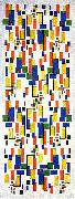 Theo van Doesburg Colour design for a chimney oil